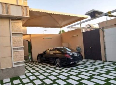 أشكال مظلات منازل