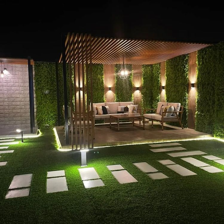 تركيب مظلات جلسات خارجية